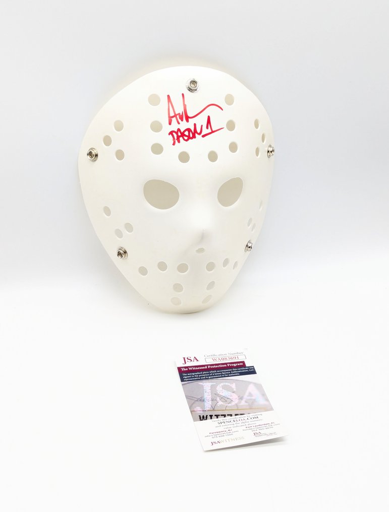 Piątek trzynastego - Ari Lehman "The 1st Jason Vorhees" Autograph + Inscription "Jason 1" #2.1