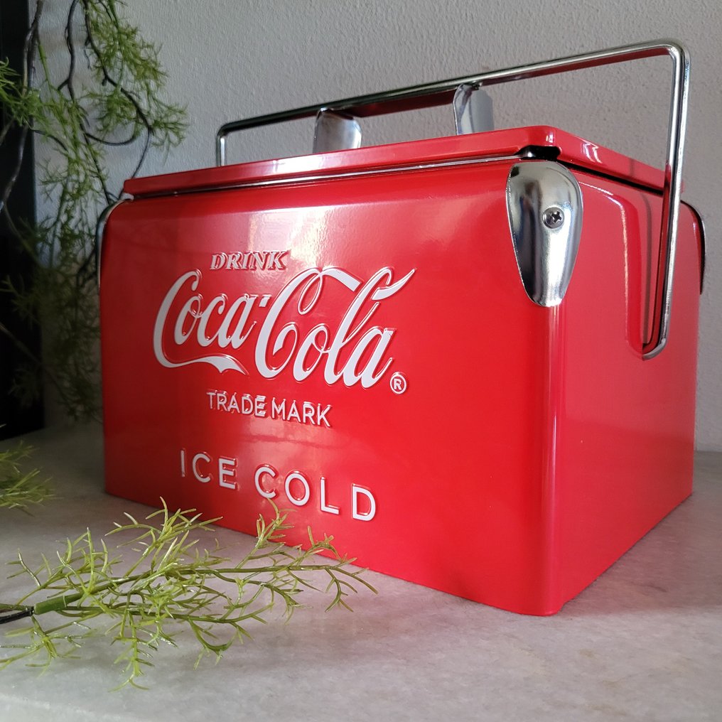 Coca-Cola - 广告标牌 - 冷藏箱 - 金属 #1.0