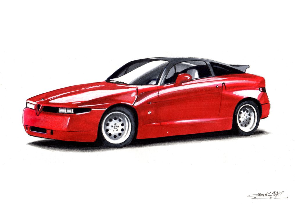 原创设计 - Alfa Romeo - Alfa Romeo SZ - Baes gerald - 2021 #1.0