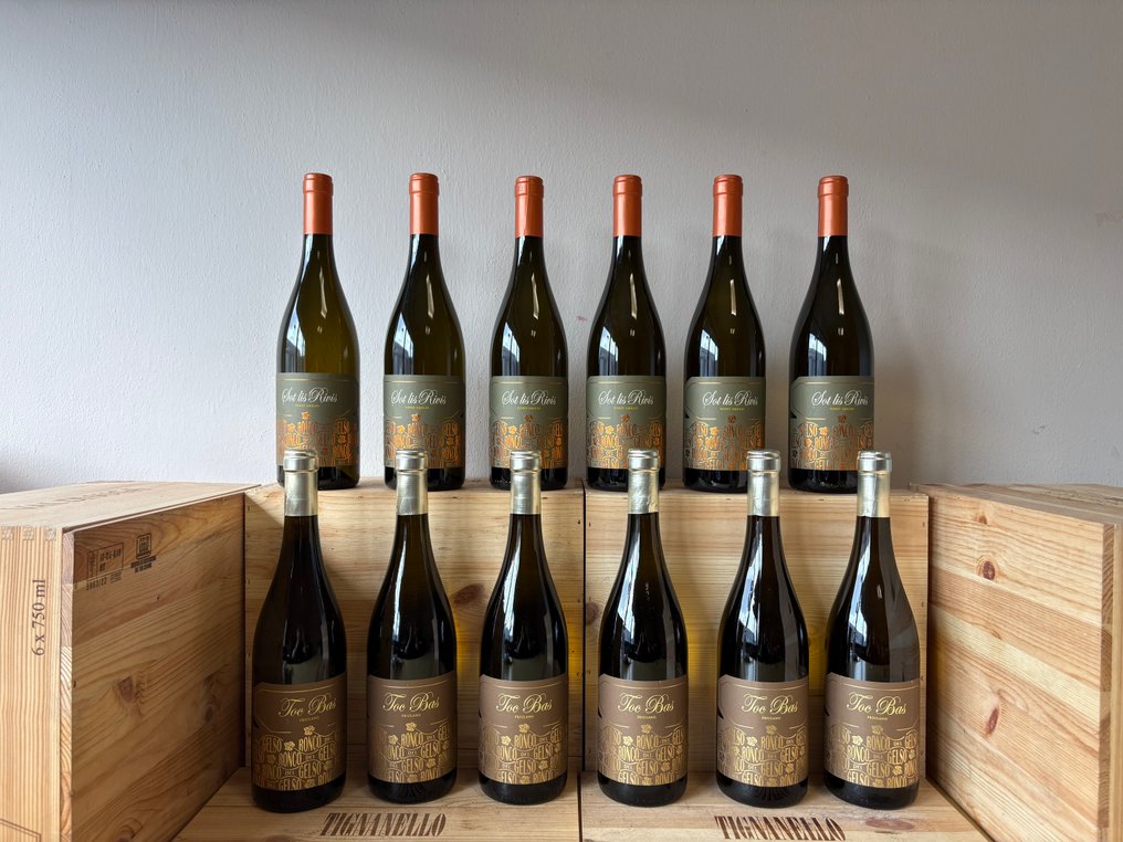 2020 x6 Toc Bas & 2020 x6 Sot lis Rivis, Ronco del Gelso - Friuli-Venezia Giulia - 12 Bottles (0.75L) #1.0