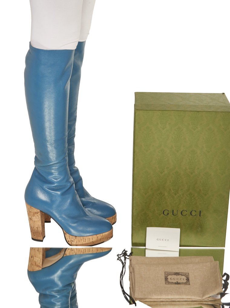 Gucci - Knee-high boots - Size: EU 39 - New in box #1.0