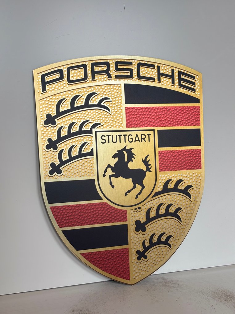 Beever Deco Art - Porsche Shield - 65cm #2.1
