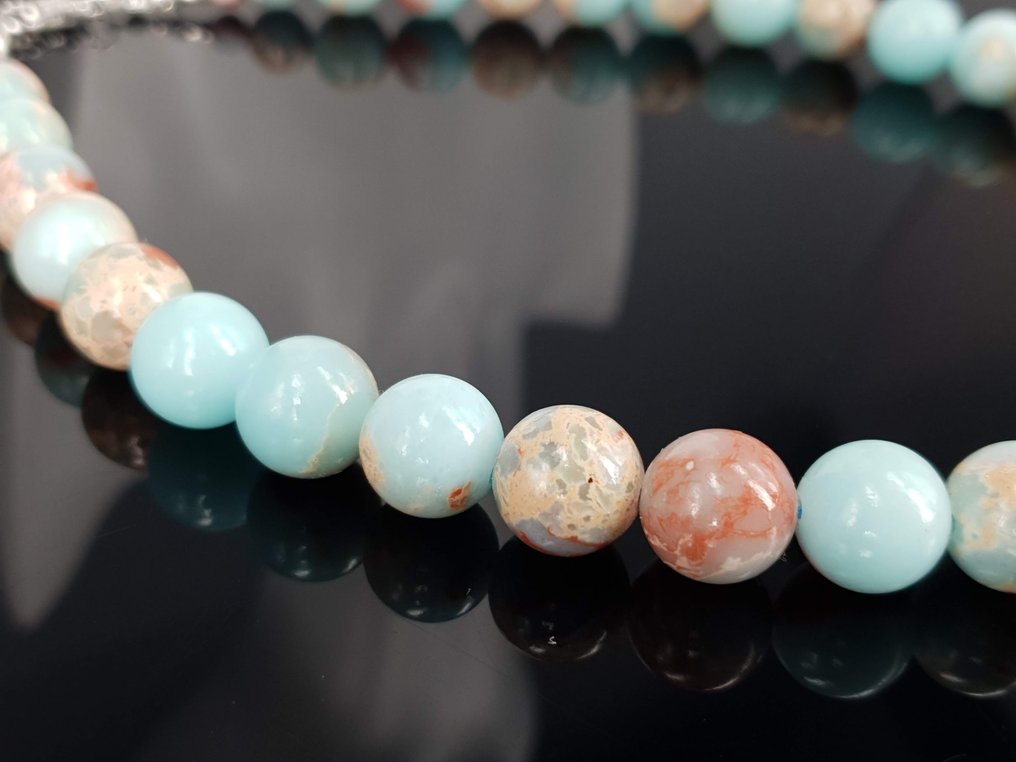 稀有天然加勒比海方解石宝石 / 无底价 / 免费送货 - 链 #3.2