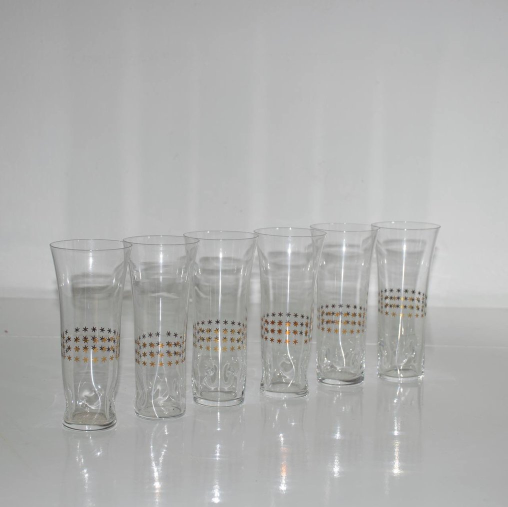 ∆Carlo Moretti∆ - Κολονάτο ποτήρι σαμπάνιας (6) - Γυαλί Murano - Χειροποίητο στη Βενετία #3.2