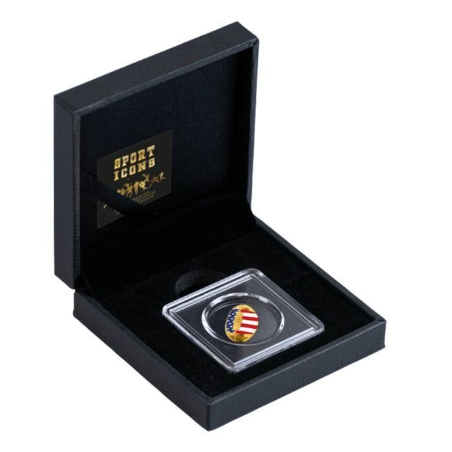 1/1000 Troy Ounce - Guld .999 - 1/1000 oz 999 Fine Gold 3000 CFA Francs Chad Sport Icons Series – American Football Team USA Coin  (Utan reservationspris) #2.1