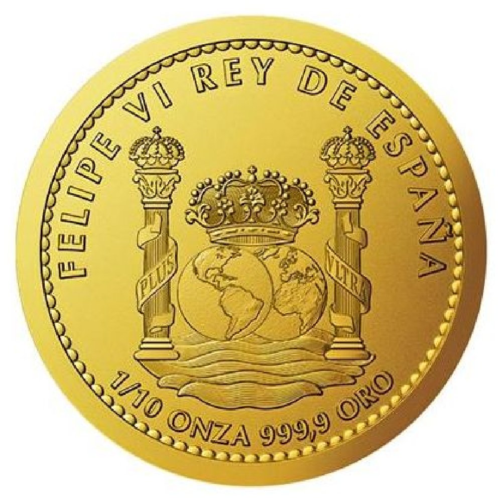 Espagne. 2023 1/10 oz €0.15 Euro Cent Spanish Toro Bull Gold Coin BU (In capsule) #1.0