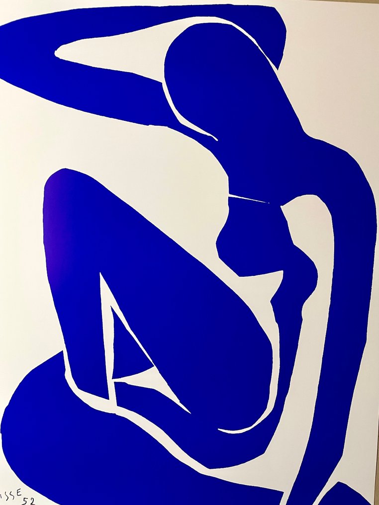 Henri Matisse (after) - "Nudo Blu I" (1952) - 1990s #1.0