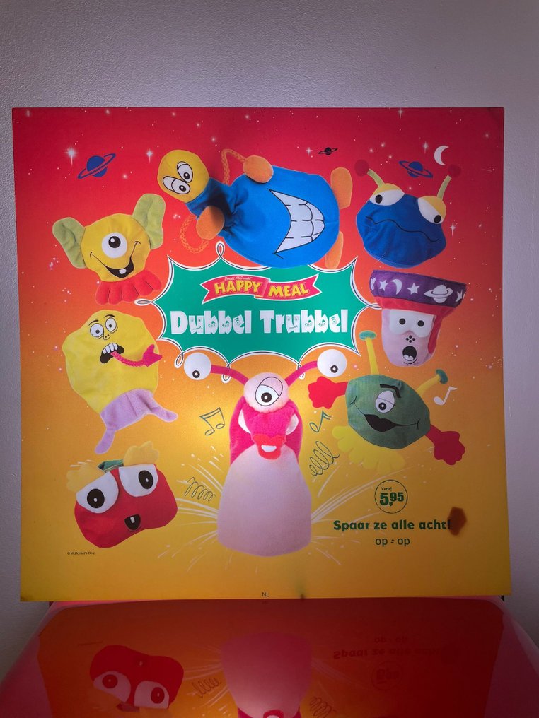 Complete collectie McDonald’s Happy Meal lichtbak borden 1999-2001 – 10 stuks – Zeldzaam - Lichtbak (10) - Plastic #3.2