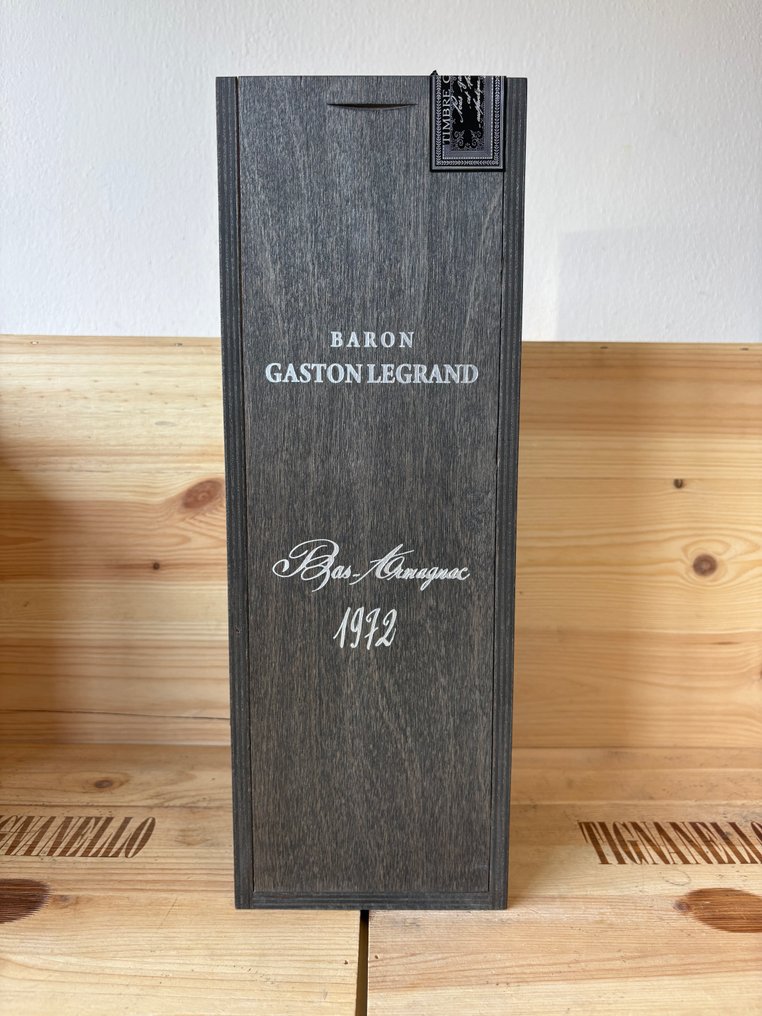 Baron Gaston Legrand 1972 - Bas-Armagnac Millésime    - b. 2022  - 70cl #1.0