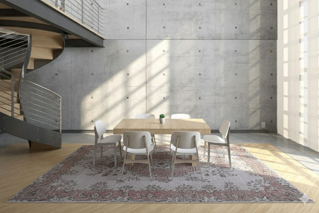 灰色复古 - 小地毯 - 285 cm - 180 cm - 保证手工制作 #3.2