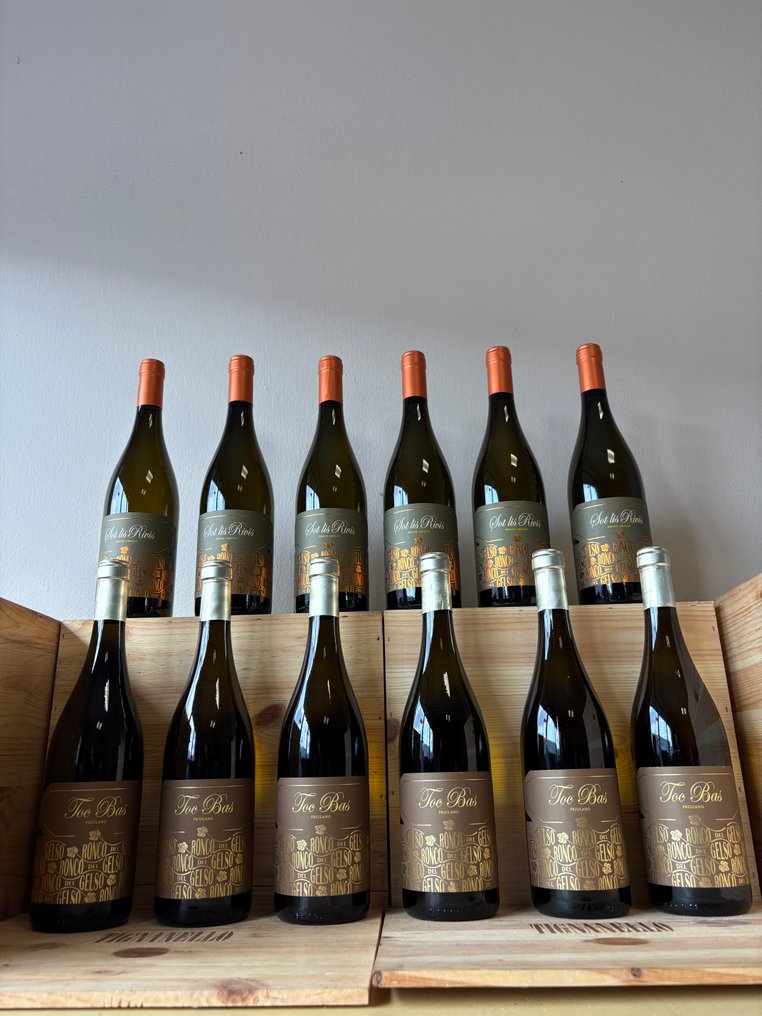 2020 x6 Toc Bas & 2020 x6 Sot lis Rivis, Ronco del Gelso - Friuli-Venezia Giulia - 12 Bottles (0.75L) #1.0