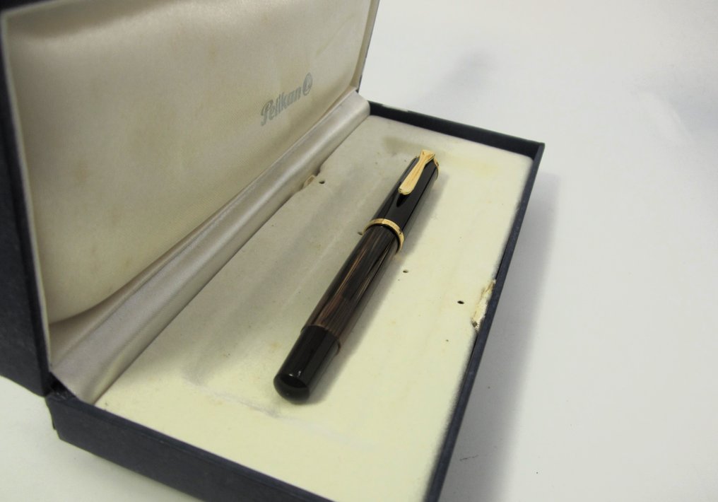 Pregiata Pelikan tartaruga M400 - Pennino in oro 14ct. - Prodotta in Germania - Anni '80 - Fountain pen #4.3