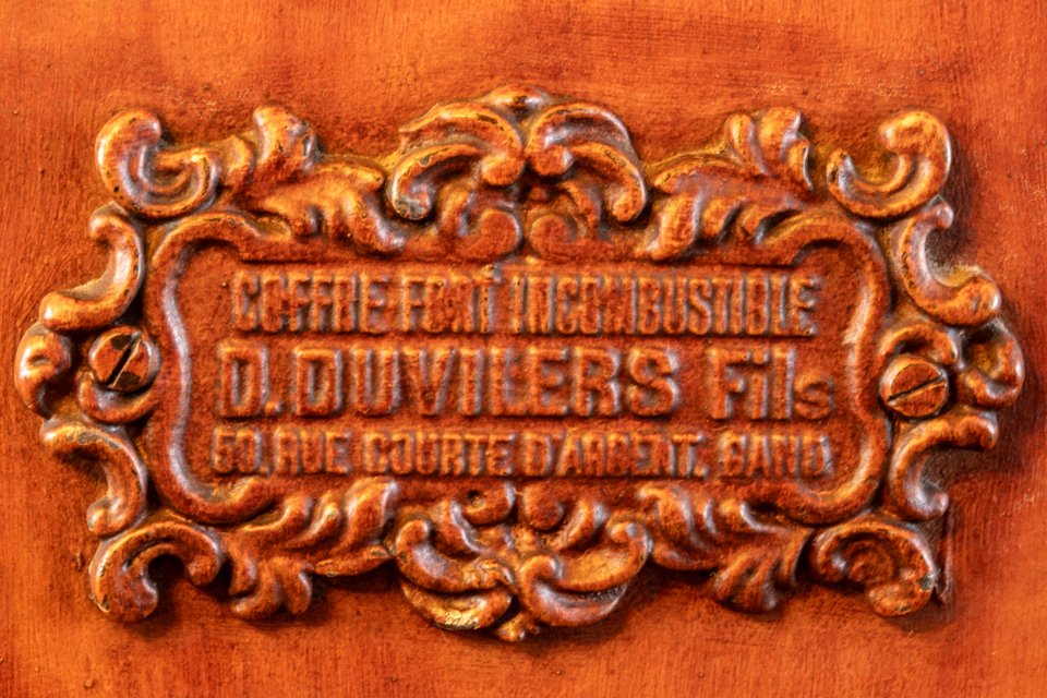 D. Duviliers Fils - D. Duviliers Fils - Strongbox - Steel, Iron - Beautiful fireproof safe #4.3