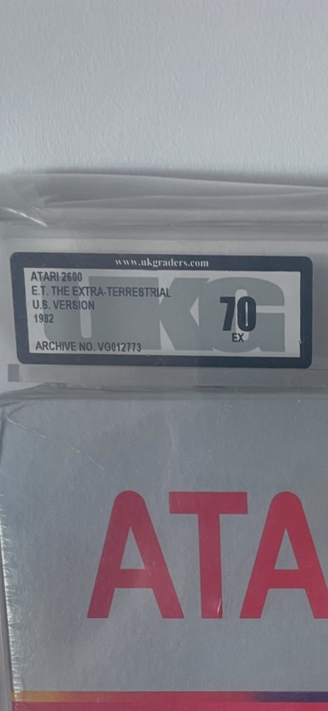 Atari - 2600 VCS - E.T. The Extra-Terrestrial (1982) – Graded UKG 70 EX + Extra Terrestrials (rare) - Βιντεοπαιχνίδια - Σφραγισμένο στην αρχική του συσκευασία #1.0