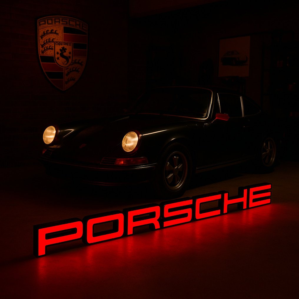 Porsche - 照明标志 - 塑料 #1.0