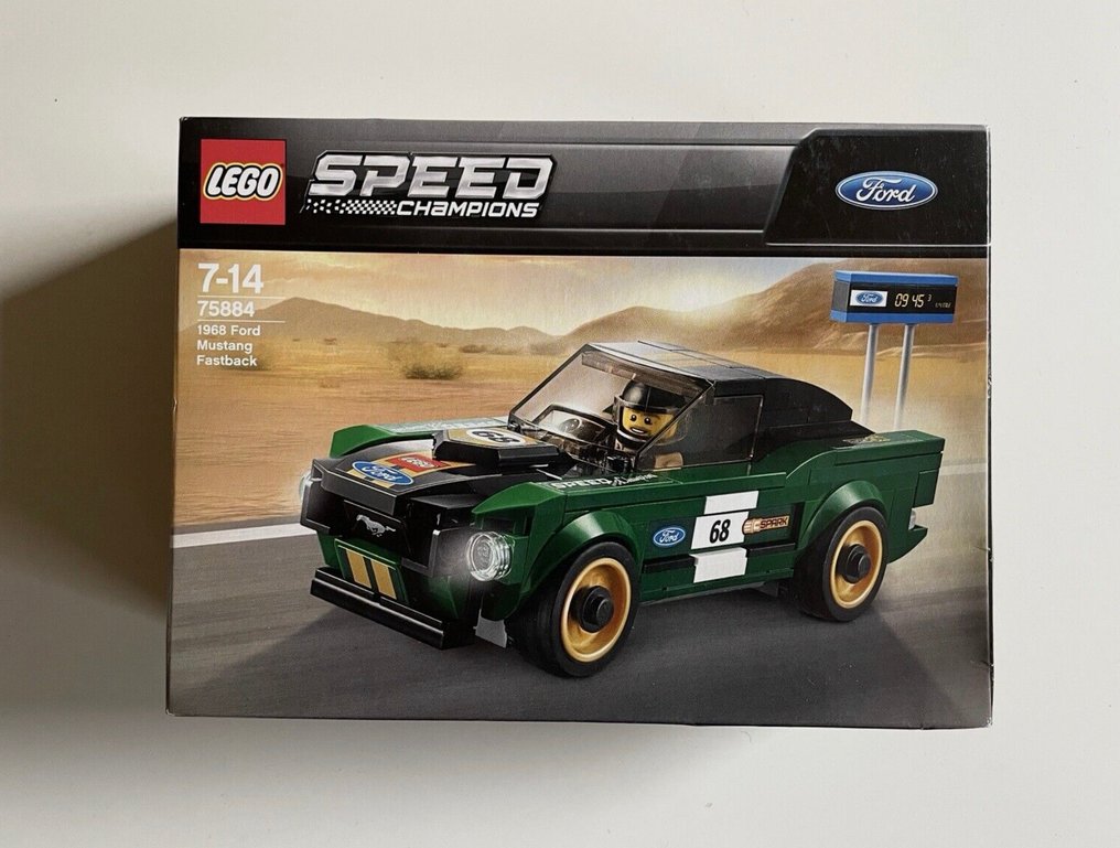 Lego Set - 75884 - Speed Champions - 1968 Ford Mustang Fastback #1.0