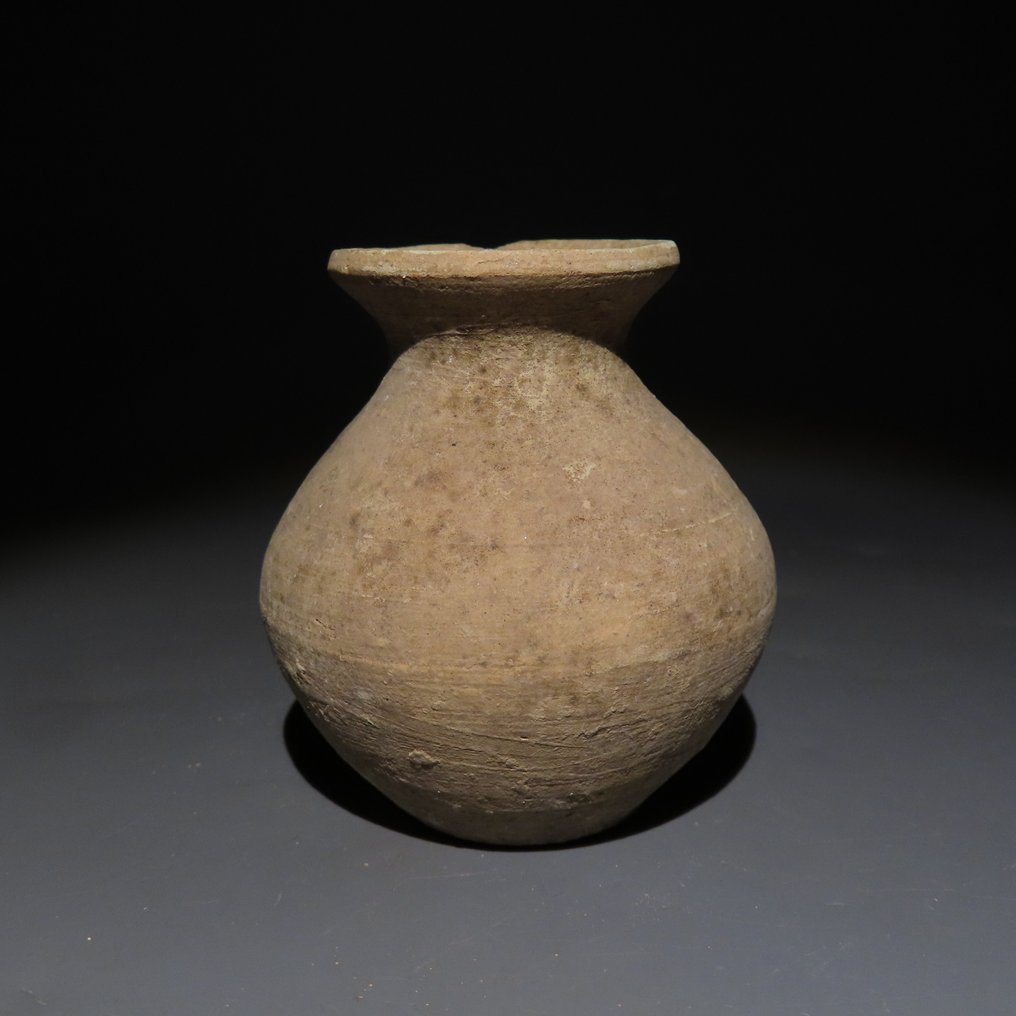 Αρχαία Ελληνική Terracotta Σκεύος. 3ος αιώνας π.Χ. ύψος 6,7 εκ. #1.0
