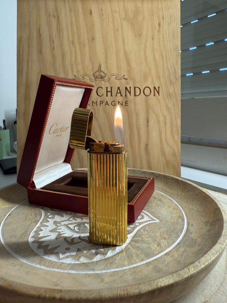 Cartier - Isqueiro - chapado em ouro #1.0