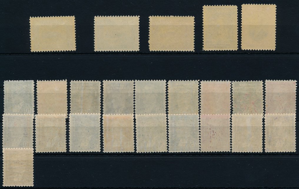 Türkiye 1930/1931 - Fresh lot from the early 1930s with mostly complete issues. - dabei auch Freimarken Atatürk 1931 komplett #1.0