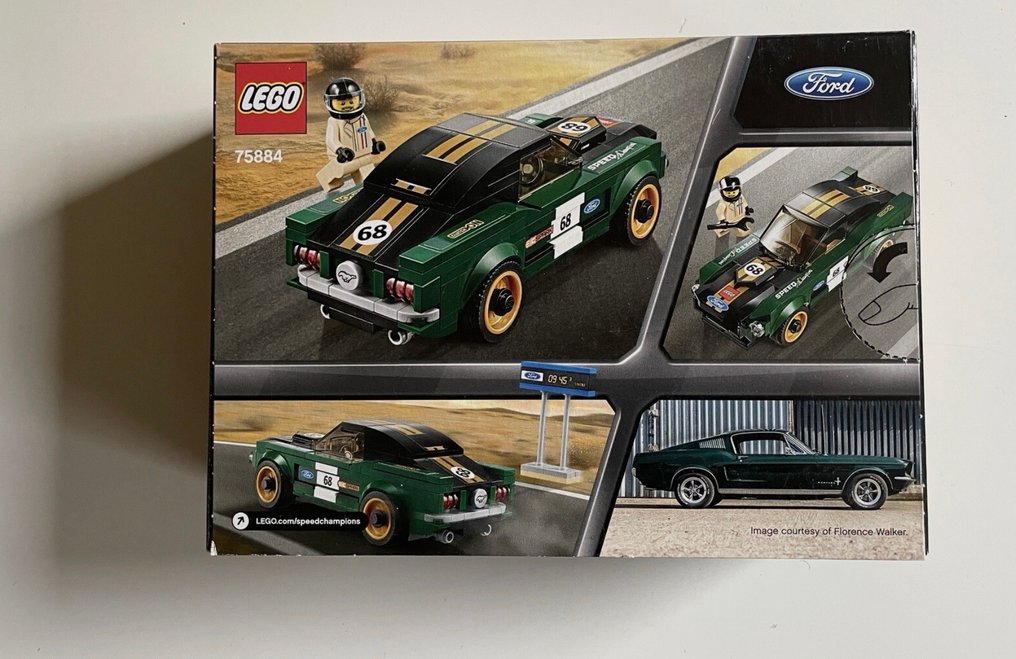 Lego Set - 75884 - Speed Champions - 1968 Ford Mustang Fastback #4.3