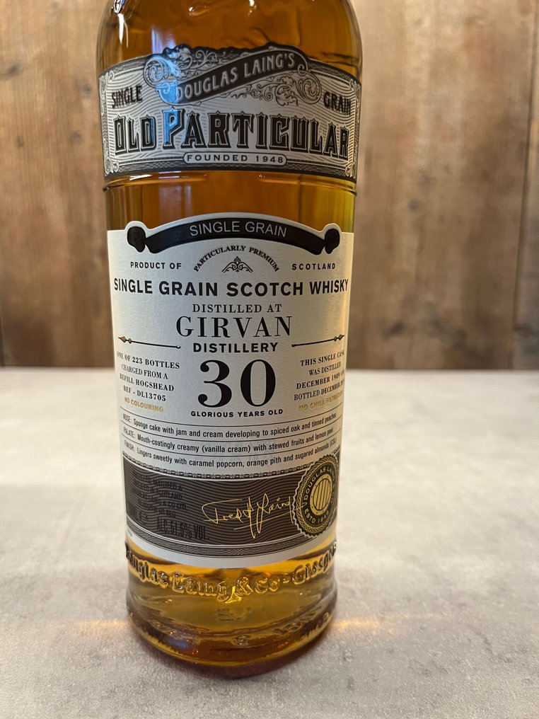 Girvan 1989 30 years old Old Particular - Douglas Laing - b. 2019 - 70cl #4.3