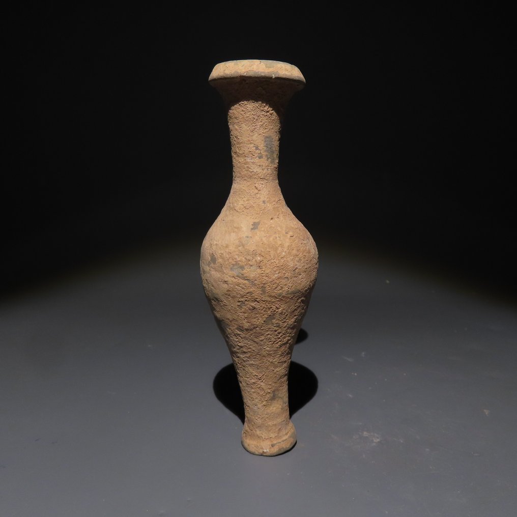 Αρχαία Ελληνική Terracotta Αλοιφαρίδιο, 3ος αιώνας π.Χ. ύψους 12,5 εκ. #3.2