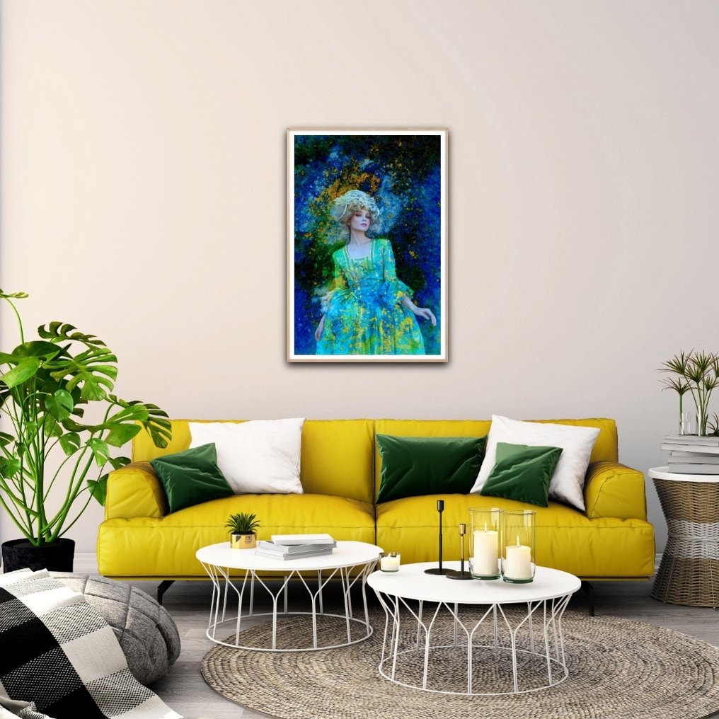 Viet Ha Tran - The blue baroque lady - XL #2.1