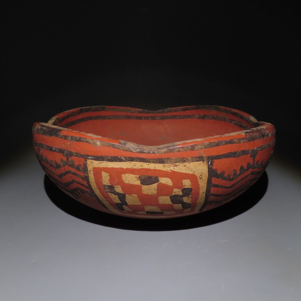 Chupícuaro，瓜纳华托，墨西哥 Terracotta 碗。公元前400年至公元100年。直径23.5厘米。西班牙出口许可证。 #1.0