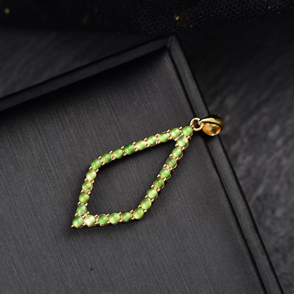 ALGT认证 - 高度独家的天然翡翠吊坠 纯粹展现自然之美- 1.74 g #3.2