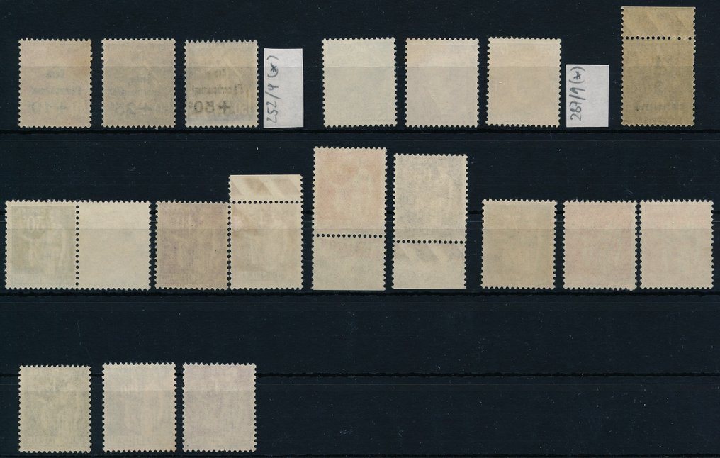 France 1926/1931 - Posts with many complete, sometimes better outputs. #3.2