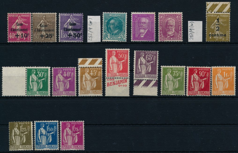 France 1926/1931 - Posts with many complete, sometimes better outputs. #2.1