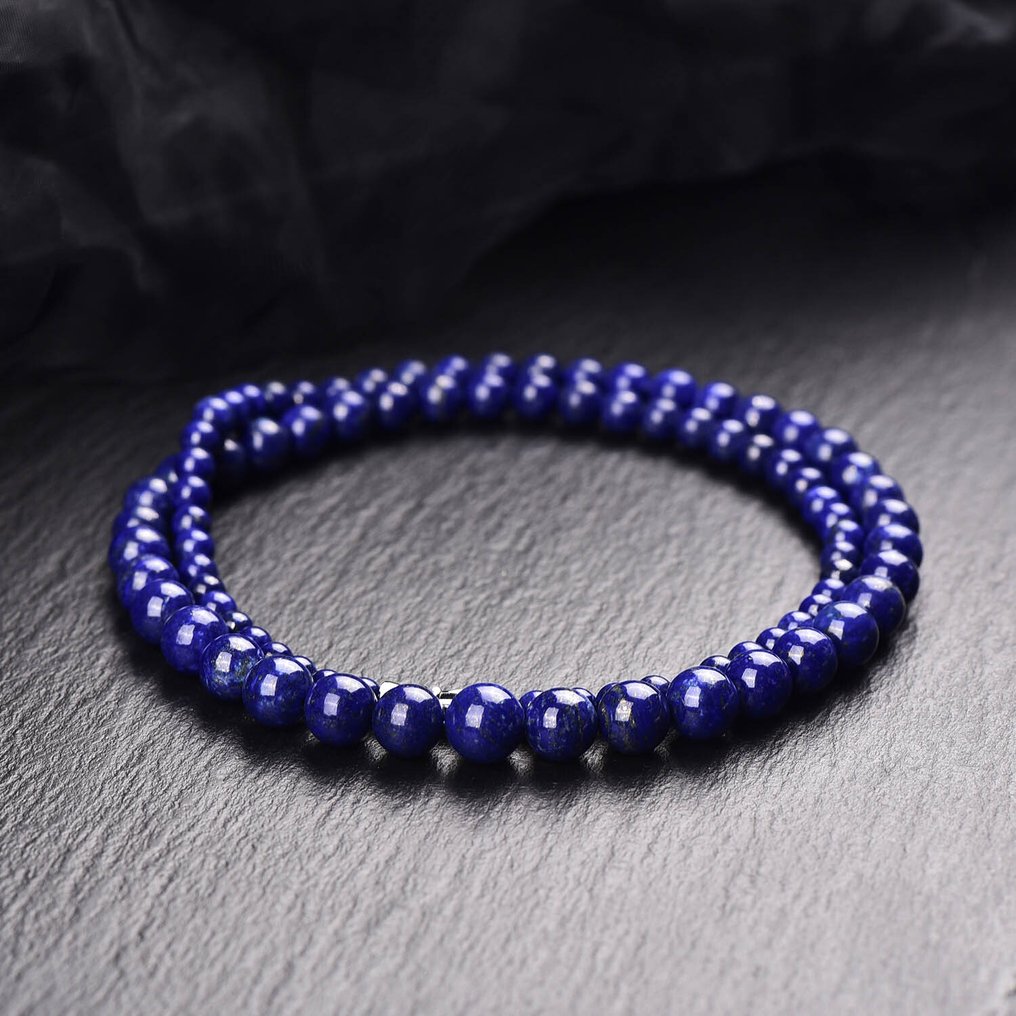Collier en lapis lazuli naturel grand et exclusif - sans enchère. Une pure expression de la beauté naturelle- 37.24 g #3.2