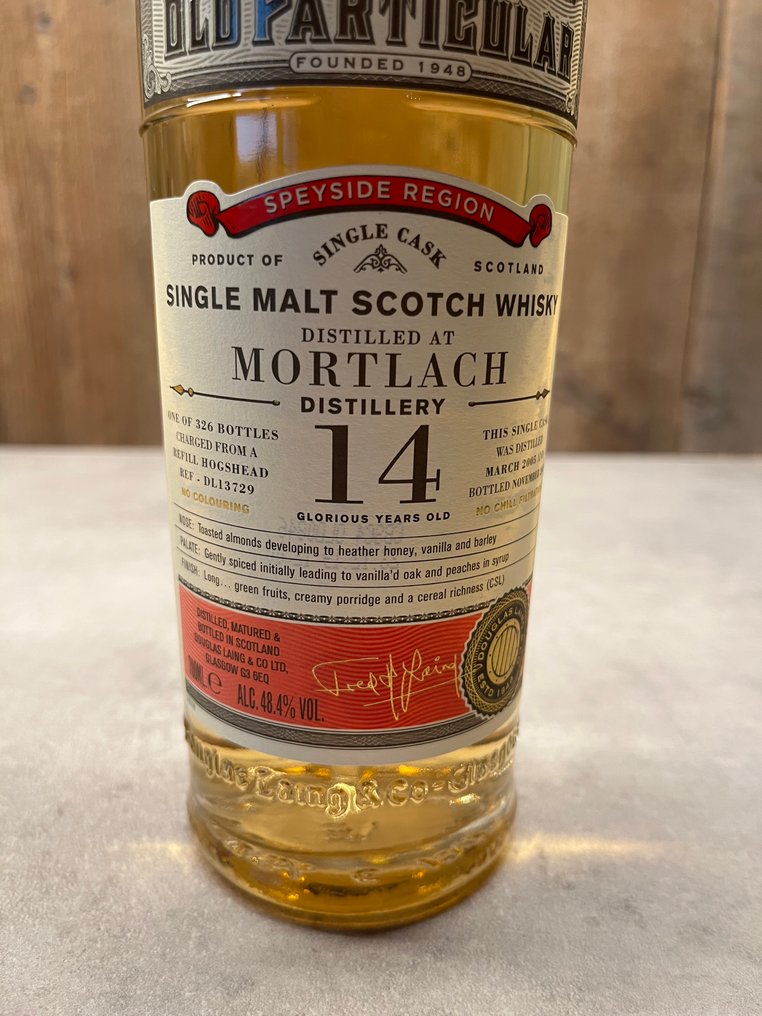 Mortlach 2005 14 years old Old Particular - Douglas Laing  - b. 2019  - 70cl #4.3