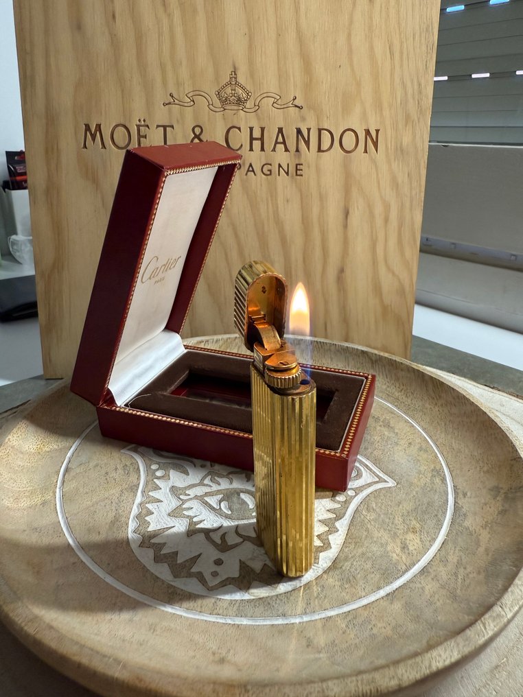 Cartier - Isqueiro - chapado em ouro #4.3