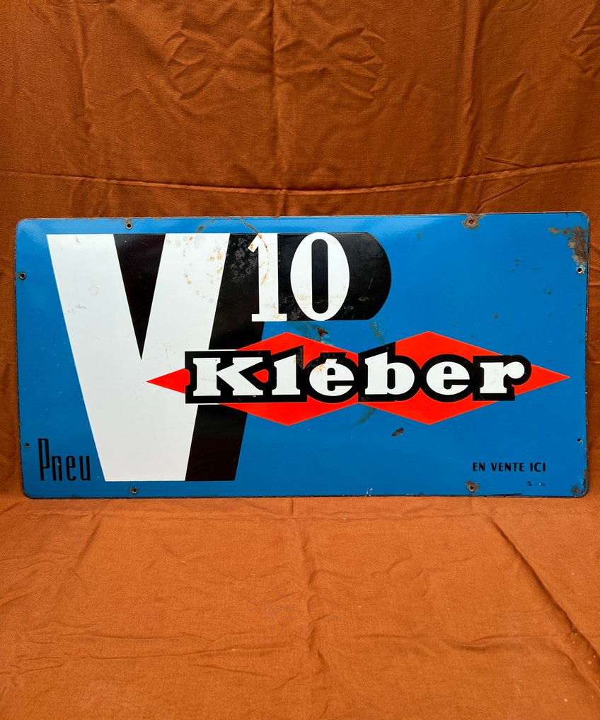 Kleber - 廣告牌 - XXL - 一米 - 金屬, 瑪瑙 #1.0