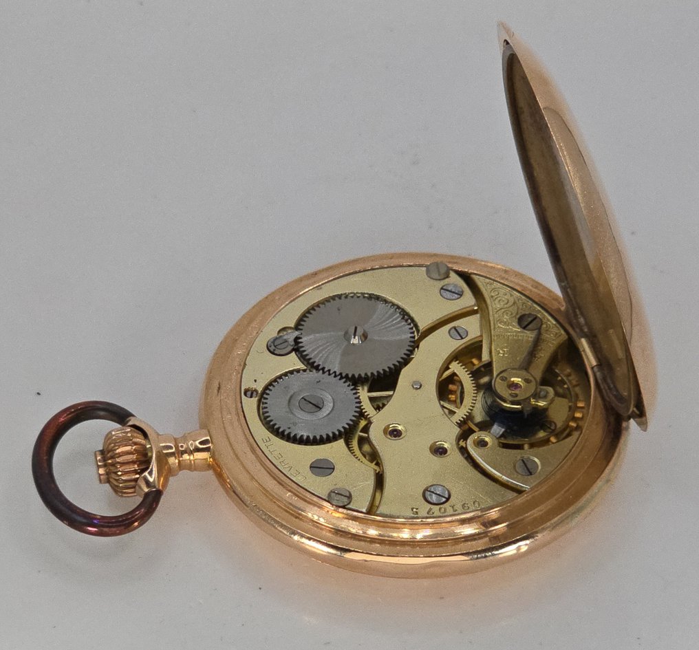 Braunschweig & Hirsch - Manufacture des Montres de Poche Levrette - Savonette 14K Taschenuhr - Schweiz um 1905 - 1900-1949 #3.2