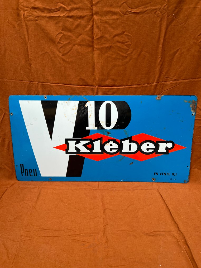 Kleber - 廣告牌 - XXL - 一米 - 金屬, 瑪瑙 #1.0