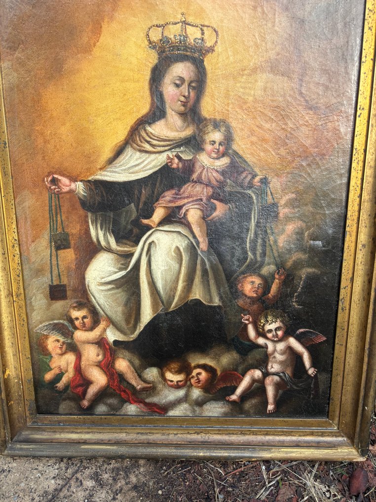 Spanish school (XVIII) - Virgen del Carmen #2.1