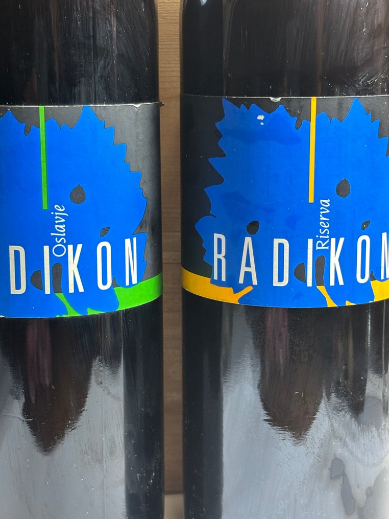 1998 Riserva & 2000 Oslavje, Radikon - Friul-Venecia Julia