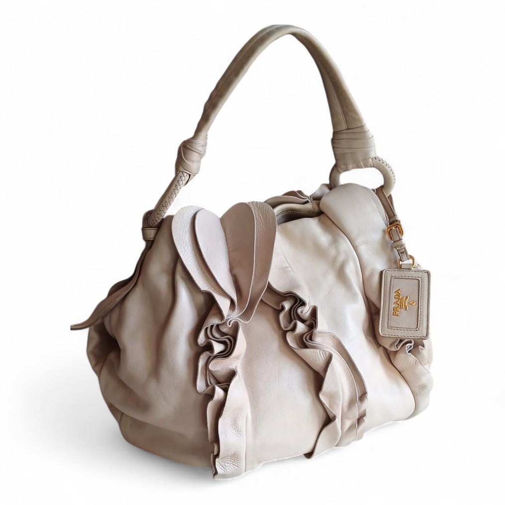 Prada - Ruffle in nappa arricciata - Shoulder bag #1.0
