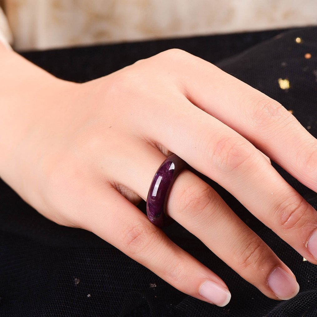 无底价 - ALGT认证 - 巨大且极为独特的天然红宝石戒指 一种深度饱和的颜色,能立即吸引注意力- 8.05 g #1.0