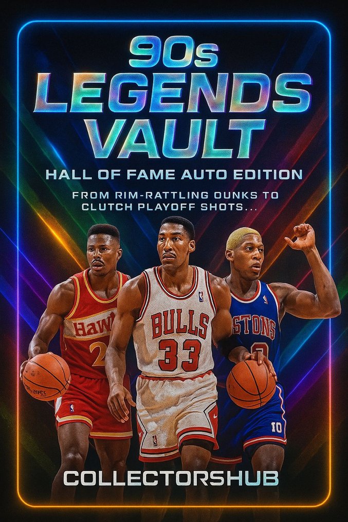 CollectorsHub NBA Kobe Bryant, Michael Jordan, Scottie Pippen Mystery box - Excellent (EX) #1.0