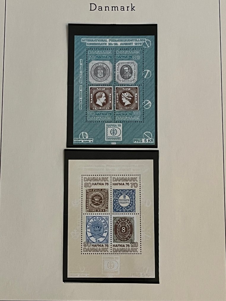 Denmark 1937/2025 - Denmark 1937-1981 on pages. Scandinavia in stock book. #2.1