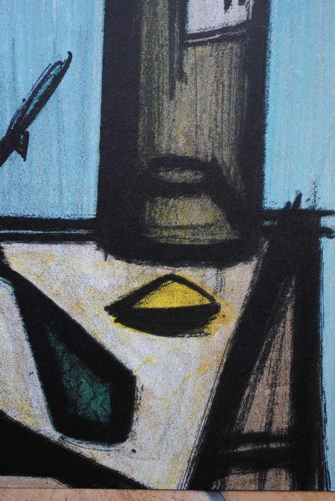 Bernard Buffet (1928-1999) - Nature morte à la bouteille #4.3