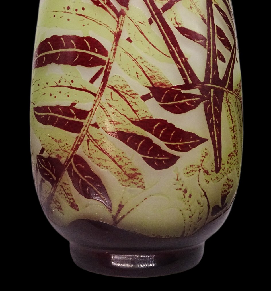 Emile Gallé - 花瓶  - 玻璃 - 花瓶 art nouveau #2.1