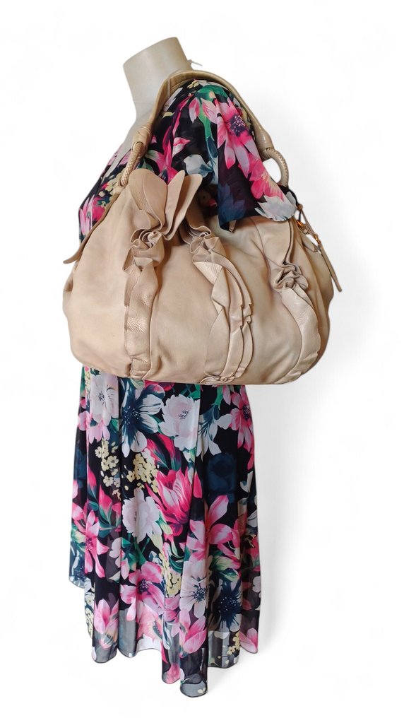 Prada - Ruffle in nappa arricciata - Shoulder bag #3.2