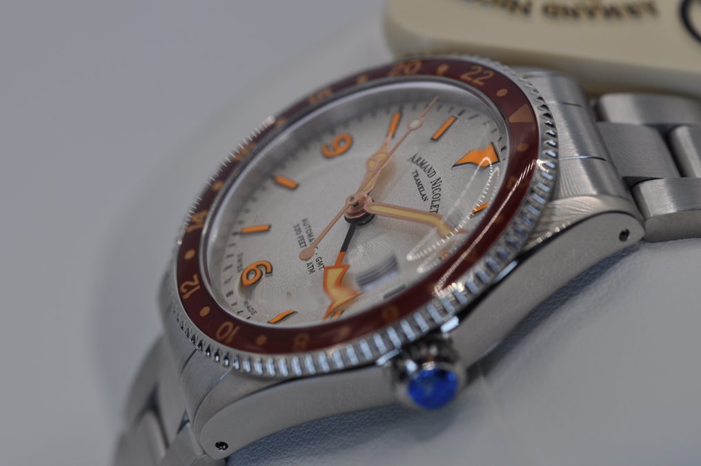Armand Nicolet - VS1 GMT - No Reserve Price - A506XVAA Nieuw - Men - 2025 #3.2