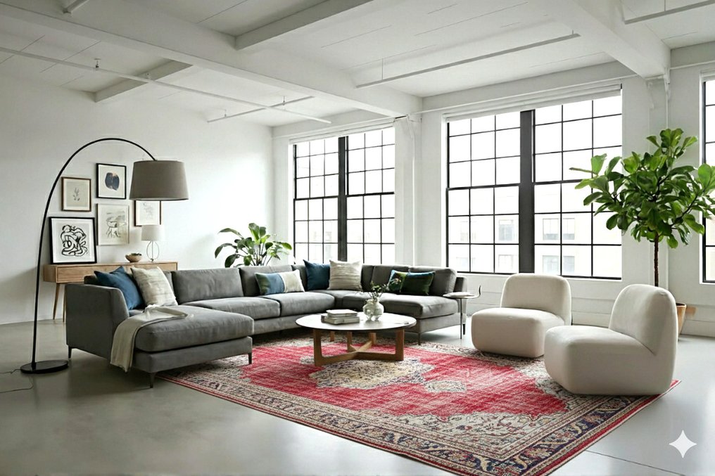 Red classico vintage - Tappeto - 300 cm - 200 cm - con certificato #3.2