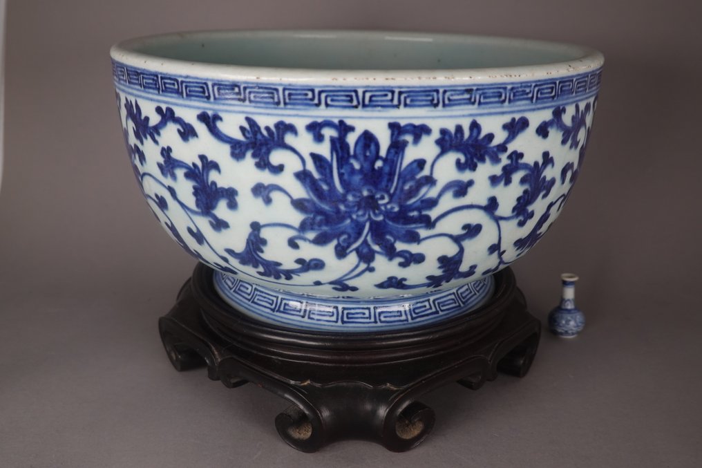 Μπολ - Large Conjoined Lotus Thickly Potted Dice Bowl - Πορσελάνη - Πολύ Μεγάλο Μπολ #1.0