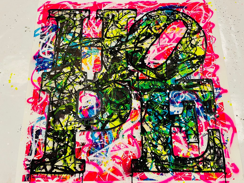 Mikko - Hope Indiana On Pollocks Masterpiece - XL (No reserve price!) #3.2